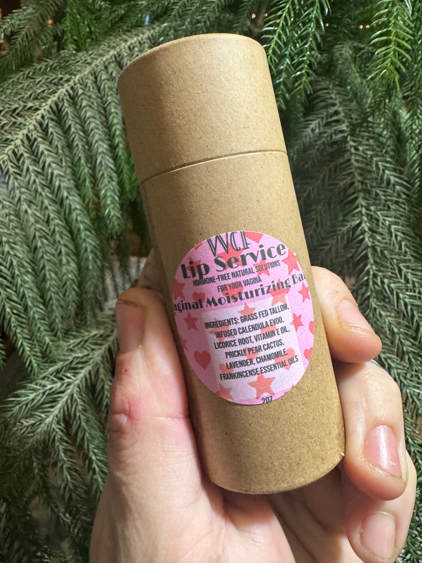 Lip Service Vaginal and Vulvar Moisturizing Balm (2 oz cardboard push-up tube)