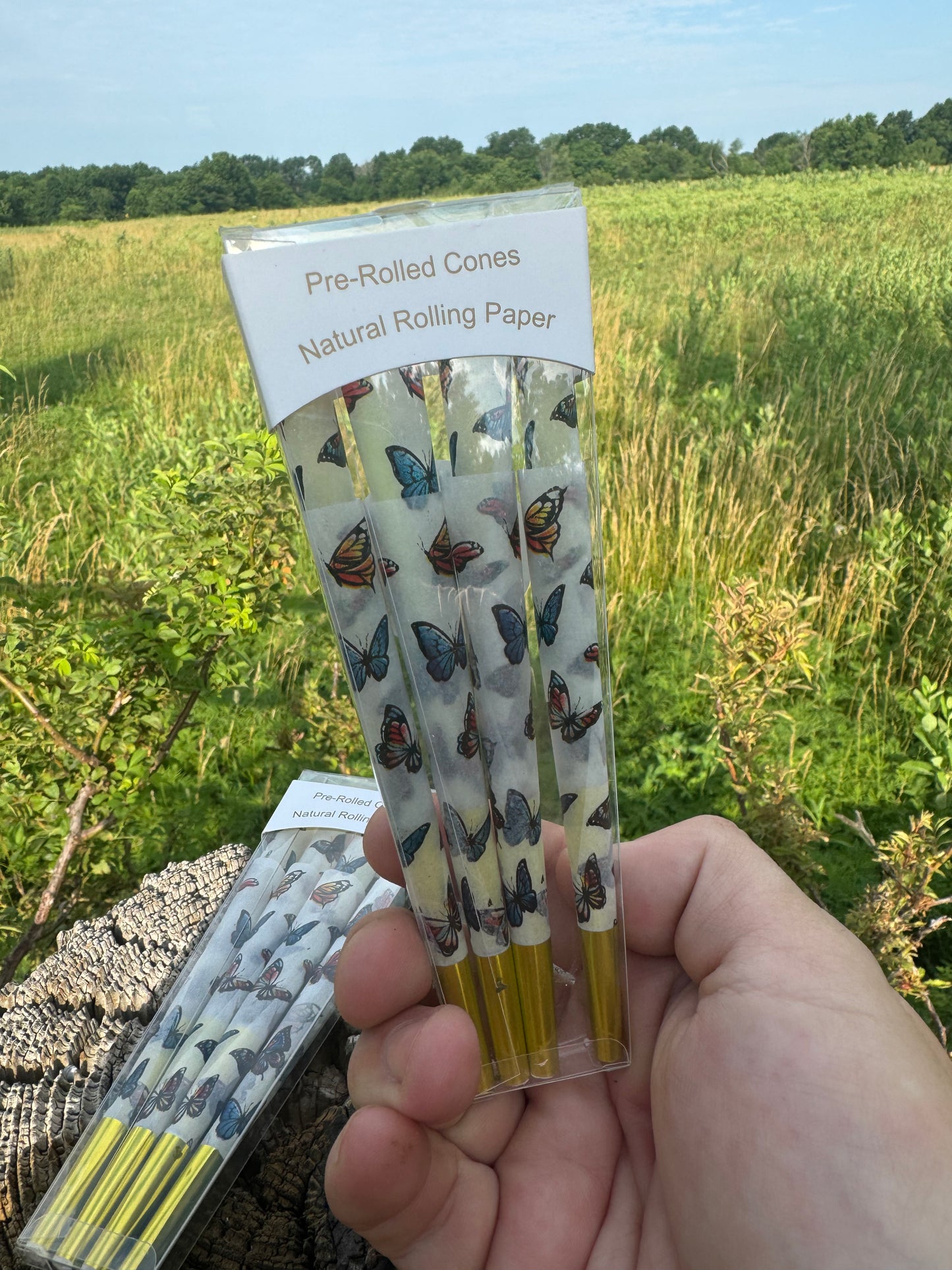 Herbal Butterfly Cones (1 pack of 8 xl cones)