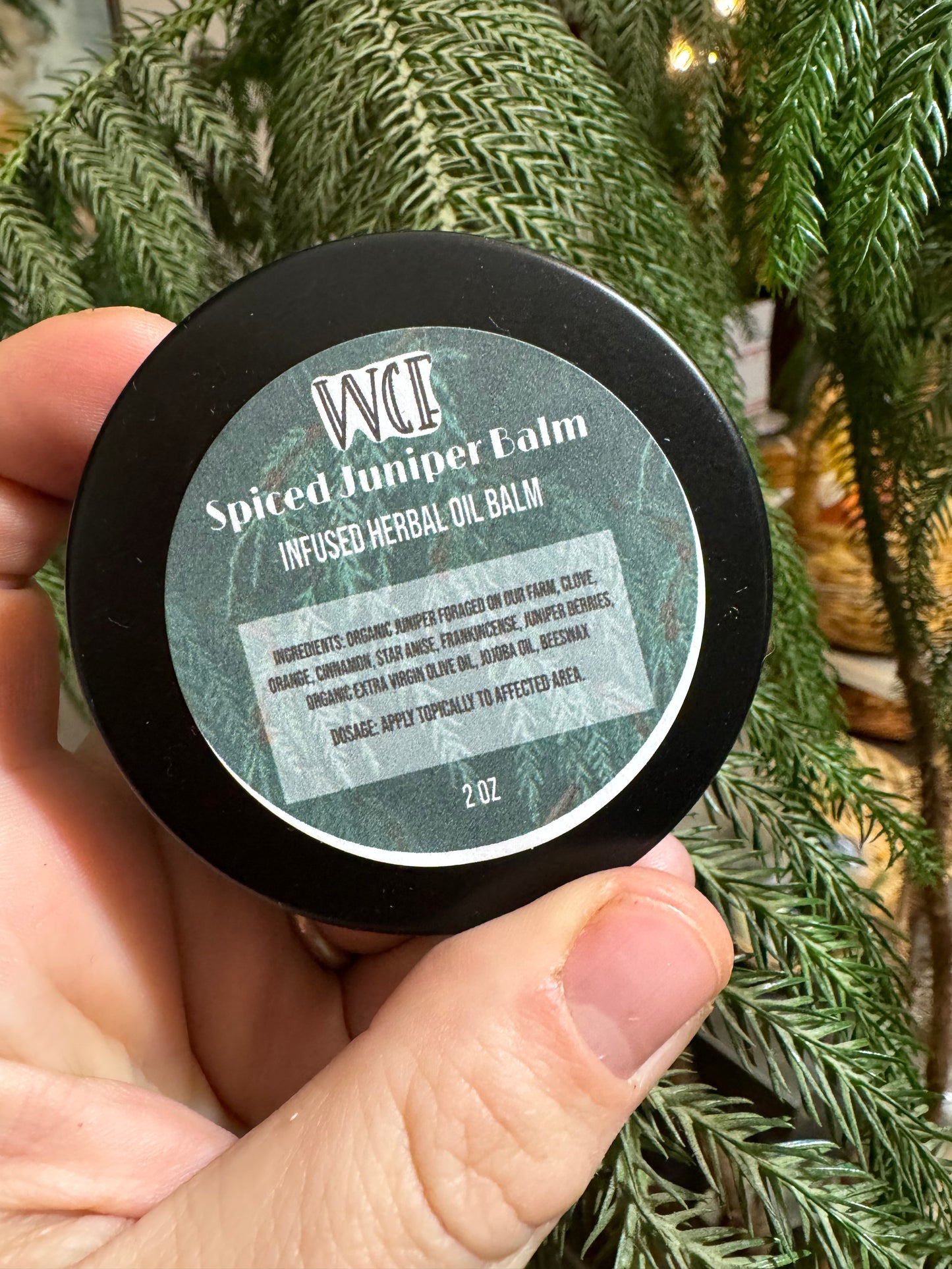 Spiced Juniper Hair and Beard Balm